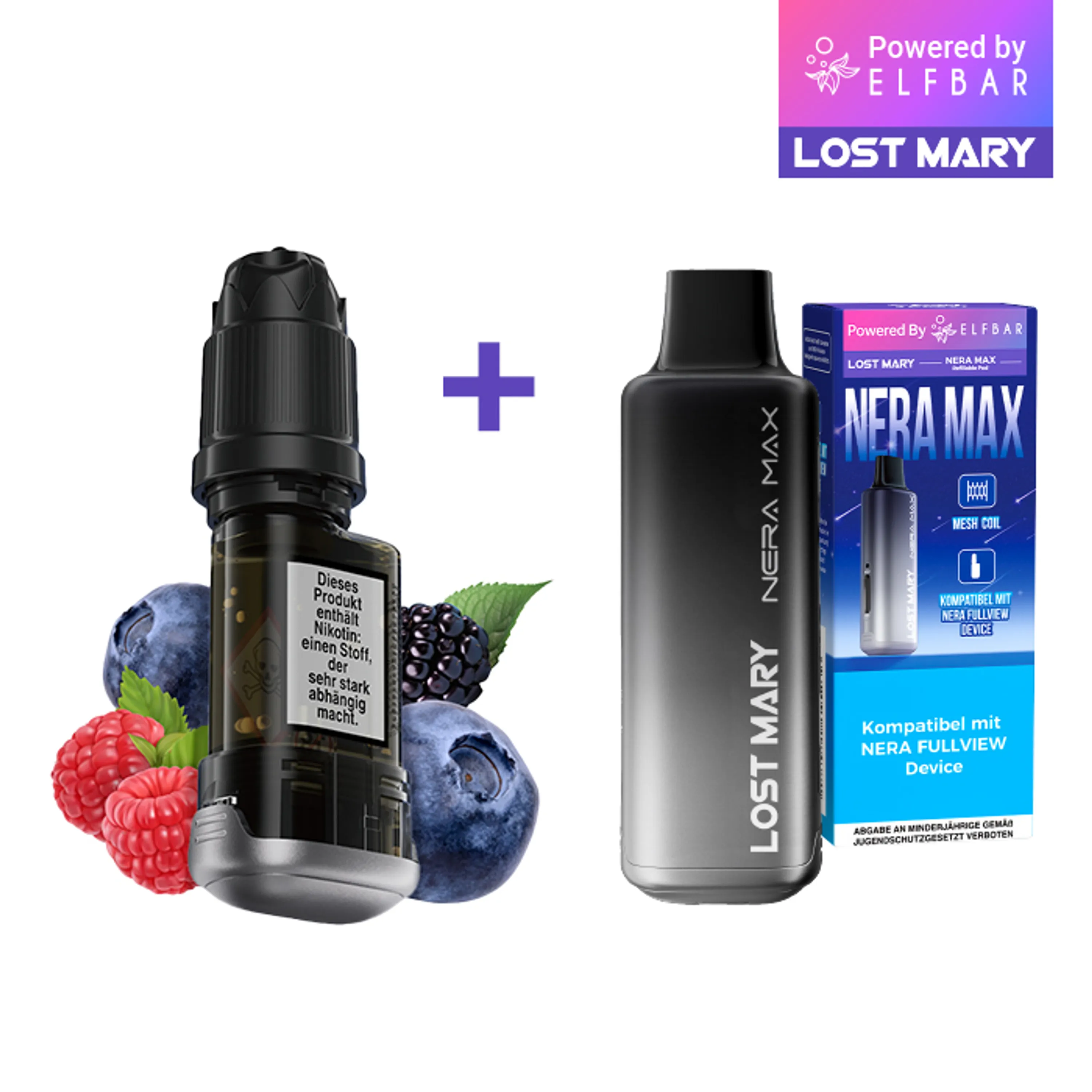 NERA MAX Pods – Berry Mix
