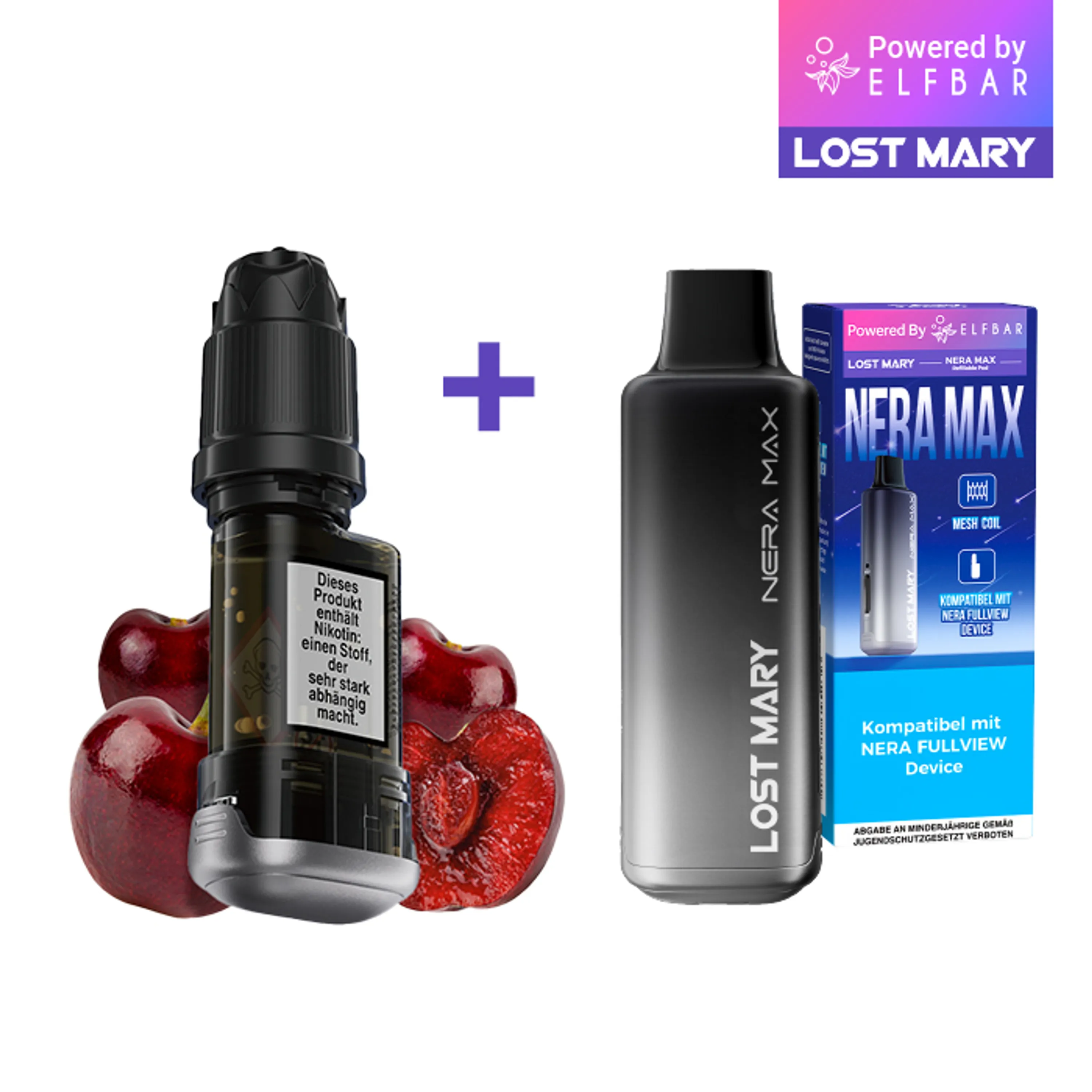 NERA MAX Pods – Cherry Ice