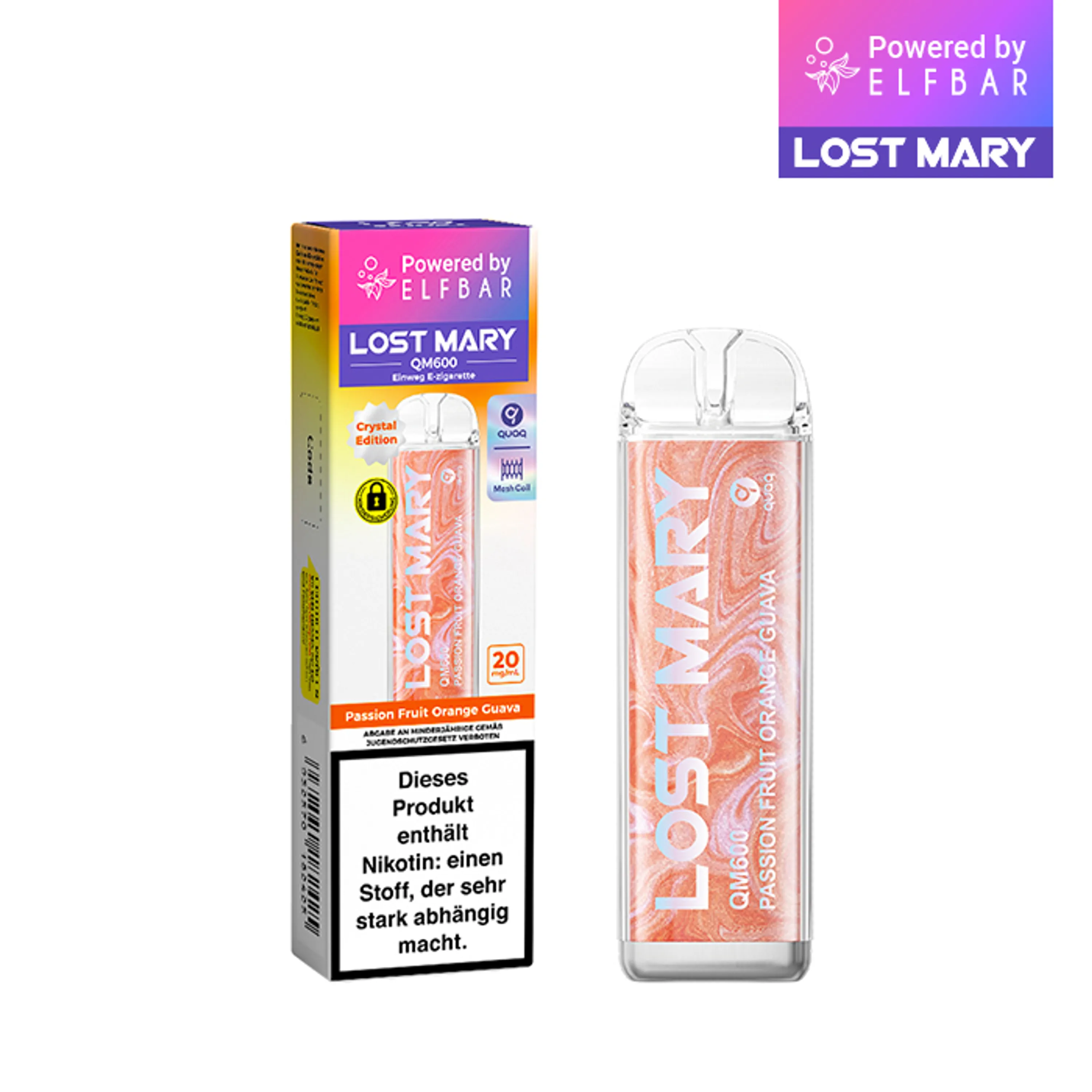 QM600 Passion Fruit Orange Guava