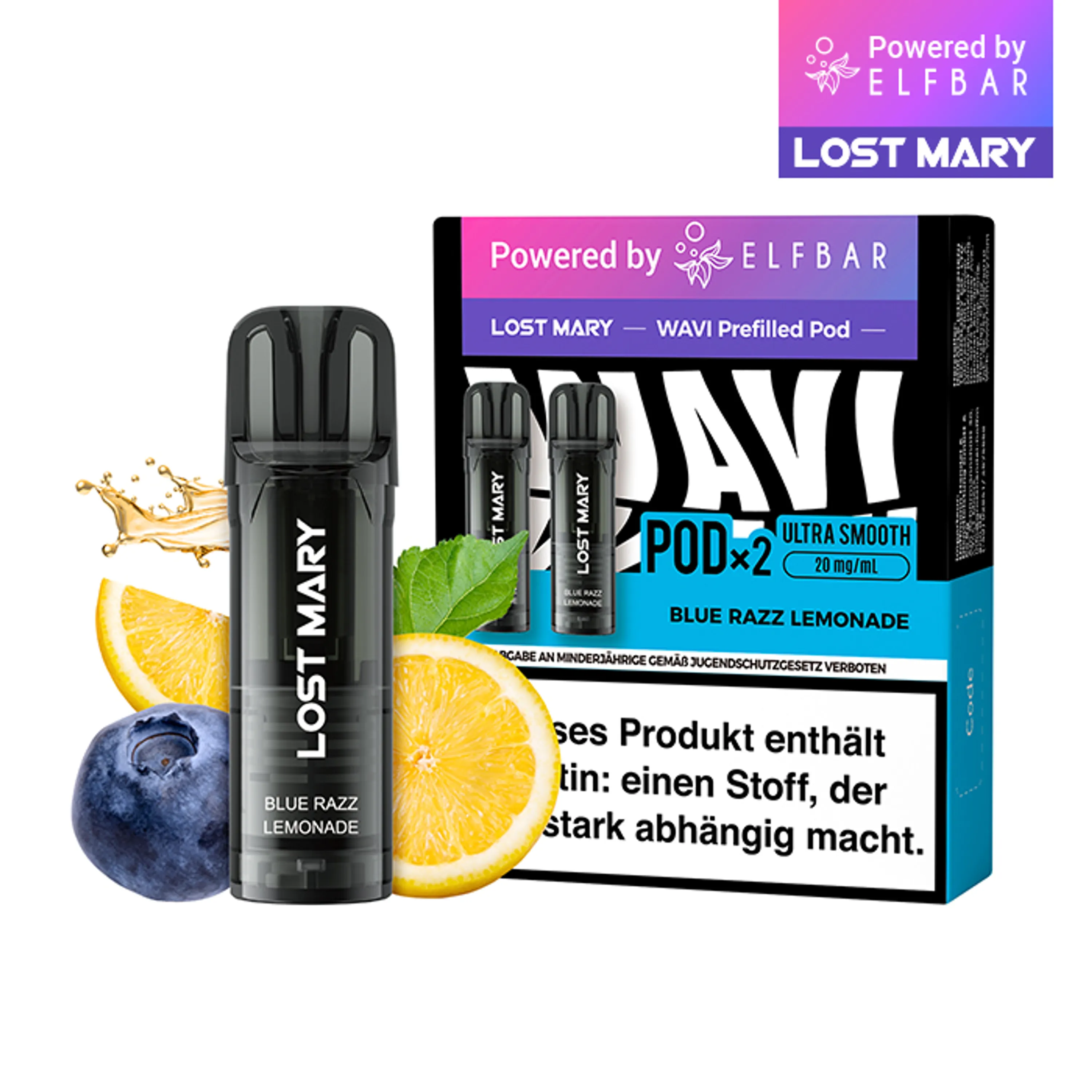 WAVI Pods – Blue Razz Lemonade