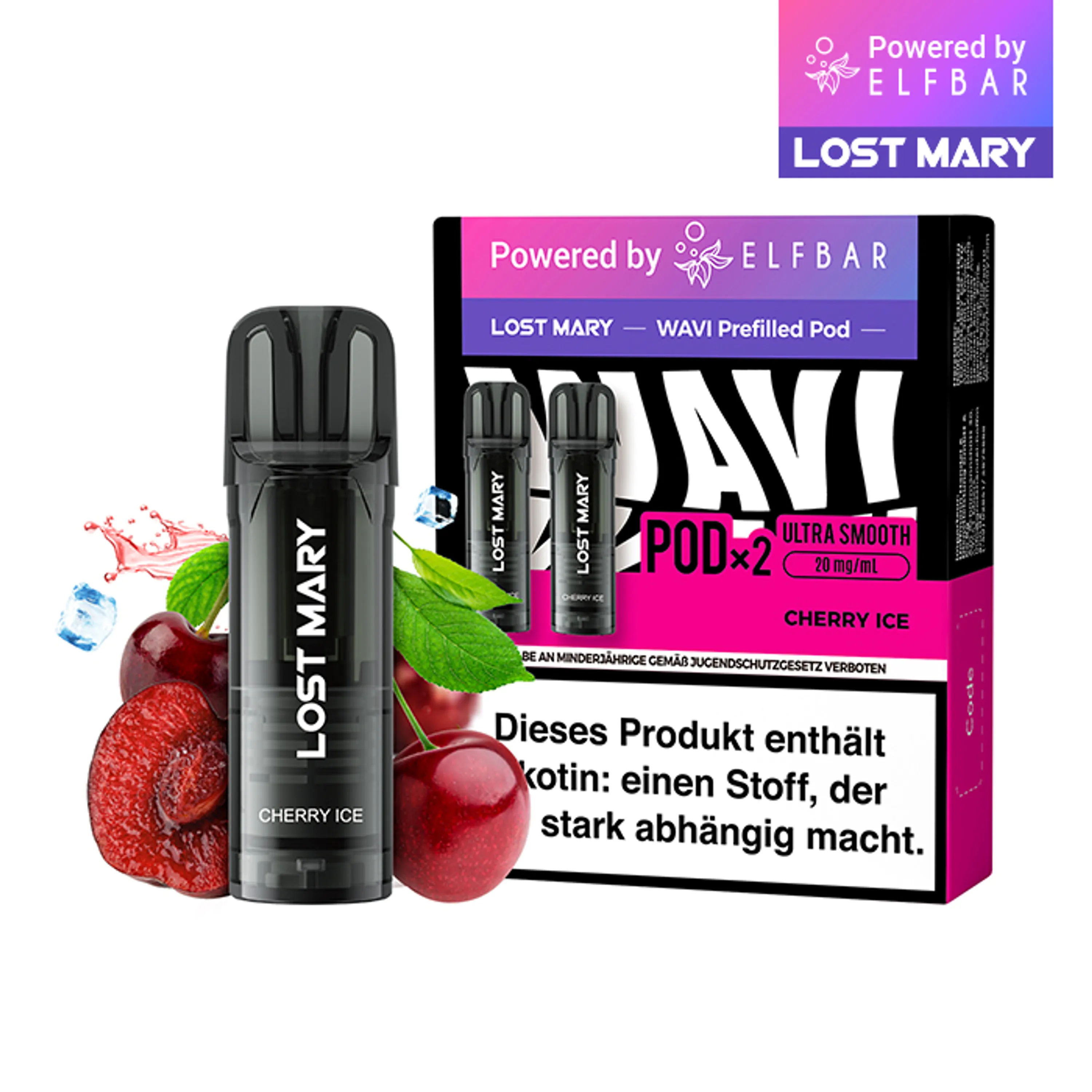 WAVI Pods – Cherry Ice
