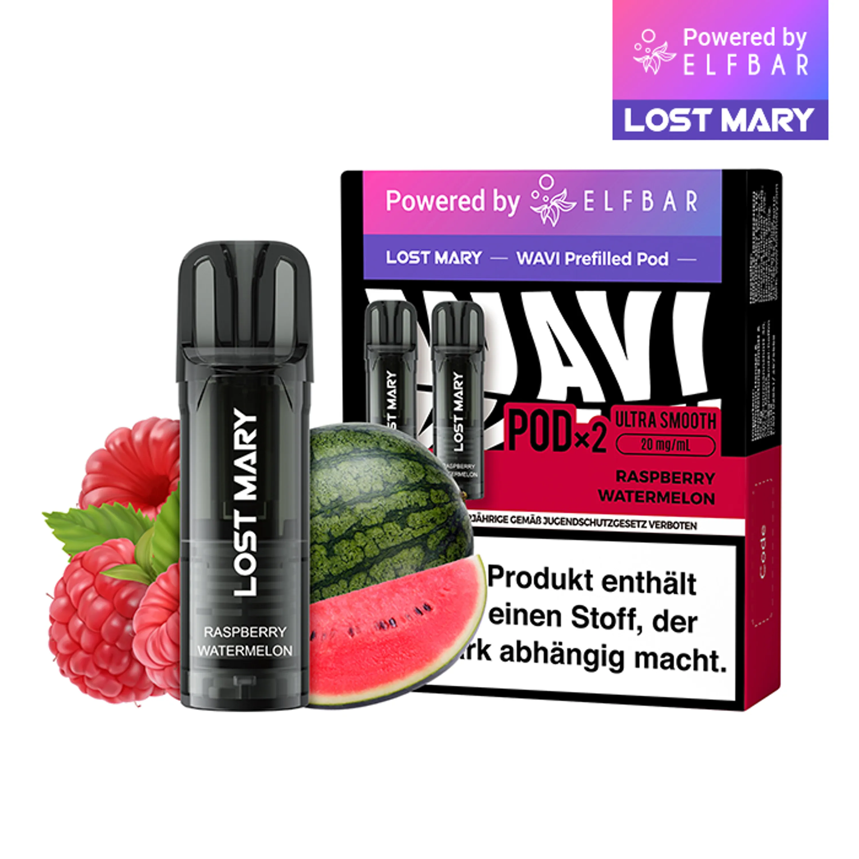 WAVI Pods – Raspberry Watermelon