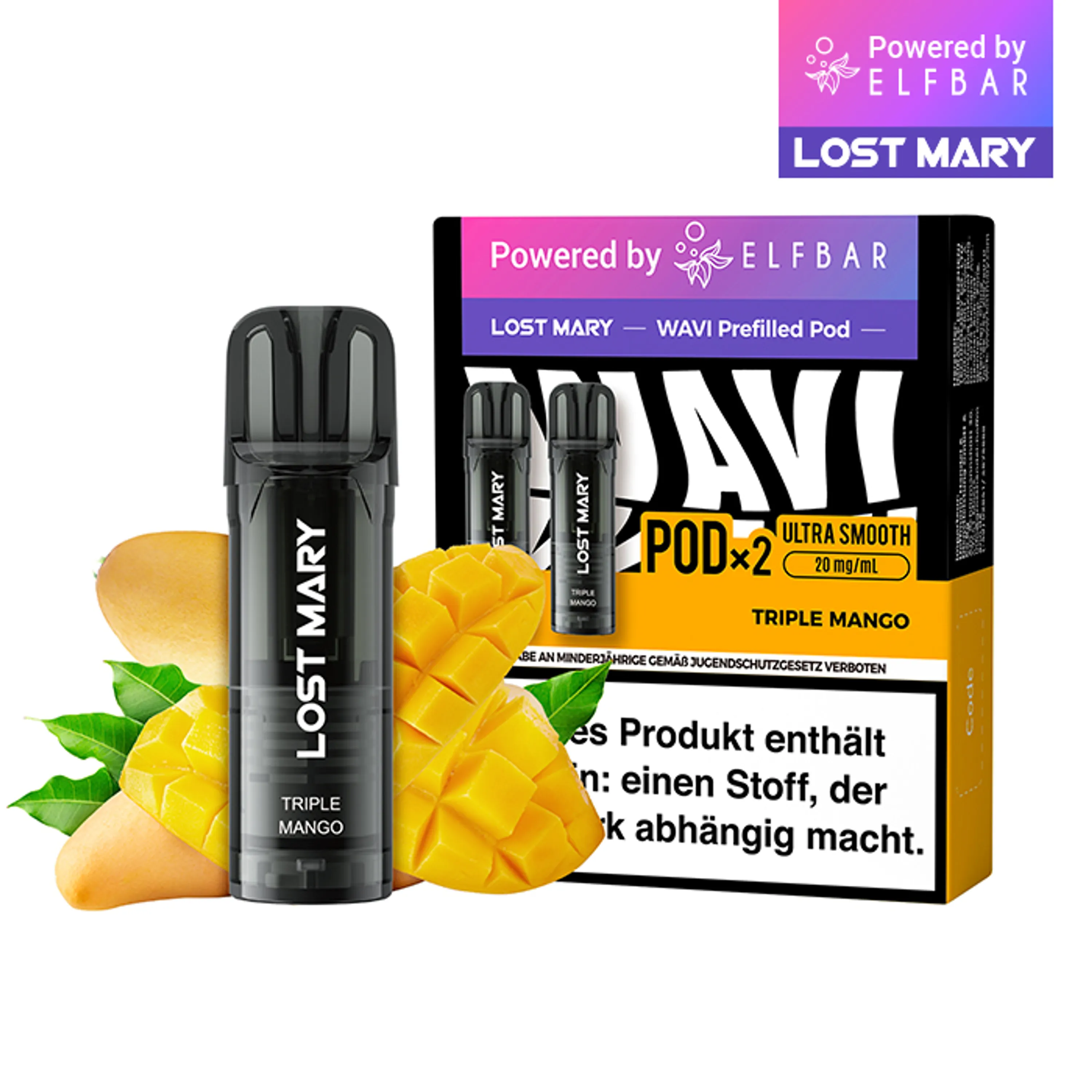 WAVI Pods – Triple Mango